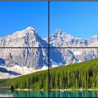 ویدیووال 2.5*1.5 شامل 4 پنل 55 اینچ آماده نصب|تلویزیون و پروژکتور|تهران, قبا|دیوار