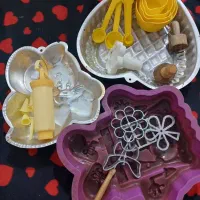 وسایل کیک همه باهم فقط 600تومن