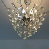 لوستر کرستال|لوستر و چراغ آویز|رودهن, |دیوار