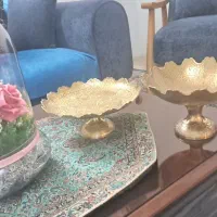 فروش ظرف دکوری جنس برنج براق