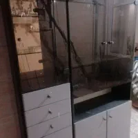 کمدکتابخانه|کتابخانه، شلف، قفسههای دیواری|قم, بنیاد|دیوار