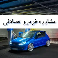 پژو ۲۰۶ تیپ ۵ آبی مدل ۹۱ فول اسپرت/ تصادفی