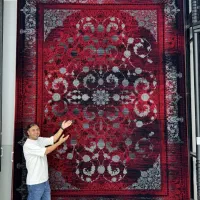 فروش& ویژه فرش اهواز آقای حدادی با سودکم تخفیف ۵۰٪