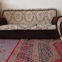 مبل کرم قهوه ای