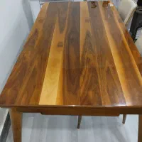 میز ناهارخوری شیک و تمیز شش نفره