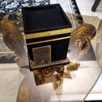 ماکت کعبه به همراه قرآن کریم عتیقه و قدیمی|کتاب و مجله مذهبی|اندیشه, اندیشه فاز ۱|دیوار