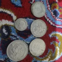 سکه های پهلوی. قیمت پایه می باشد|کلکسیون سکه، تمبر، اسکناس|رشت, کوی طالقانی|دیوار
