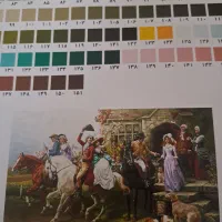 نخ و نقشه تابلو فرش|تابلو فرش|اراک, |دیوار