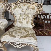 مبلمان ۹نفره با میزو‌آینه ومیزتلویزیون|مبلمان خانگی و میز عسلی|تهران, باشگاه نفت|دیوار