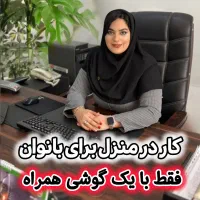 کار در خانه فقط برای بانوان