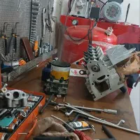 تعمیر موتور. گیربکس . جلوبندی و اکسل.جعبه فرمان