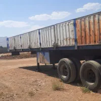 تریلی لبه دار دو محور