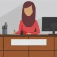 استخدام منشی خانم