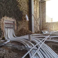 لوله کشی آب. پکیج. نصب پمپ و منبع. نصب شیرآلات