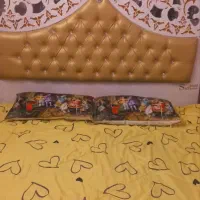 تخت دو نفره همراه تشک و درآور