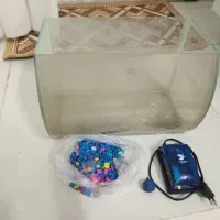 پمپ و آکواریوم و سنگ رنگی|ماهی|قوچان, |دیوار