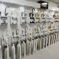 روشویی ۰۰۵ روکار ۶۰×۴۰ چوبی سفید با سنگ سفید|لوازم سرویس بهداشتی|کرج, گلشهر|دیوار