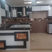 کابینت ام دی اف براق با هود و سینک