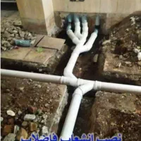 نصب لوله کشی فاضلاب واگو شهری
