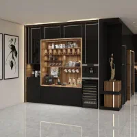 دکوراسیون طراحی اجرا کابینت کناف لاین نوری