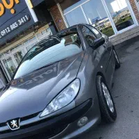 ۲۰۶ تیپ دو  ۸۷ موتور گیربکس سالم|خودرو سواری و وانت|نوشهر, |دیوار