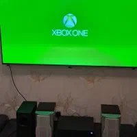 X BOX ONE X به همراه آمپ و باند دالبی دیجیتال|کنسول، بازی ویدئویی و آنلاین|تهران, پرستار|دیوار
