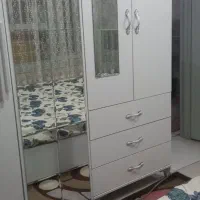 کمد وتخت ومیز واینه کشو آرایش|تخت و سرویس خواب|مشهد, کلاته برفی|دیوار