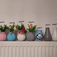 گل و گلدان سنگ مصنوعی هدیه روز مادر گیفت