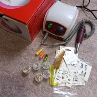 وسایل کاشت ناخن یووی وسوهان برقی