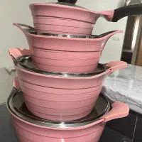 سرویس قابلمه چدن گرانیت