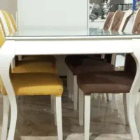 میز غذاخوری 6 نفره