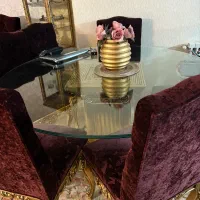 میز ناهار خوری استیل