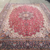 فرش ماشینی 12متری قدیمی|فرش|اهر, |دیوار