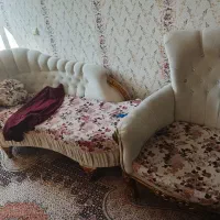 مبل راحتی وشزلونی تمیز دودست|مبلمان خانگی و میز عسلی|اردبیل, |دیوار