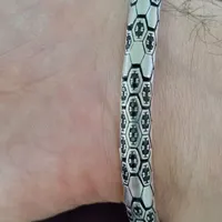 دستبد نقره ماری  تایلندی فوق فوق لاکچری|جواهرات|کرج, گوهردشت|دیوار