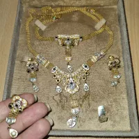 سرویس طلا ۲۱عیار امارات کاملا نو