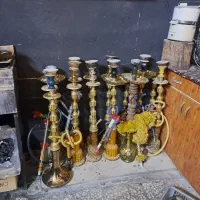 ۱۵ عدد قلیون تنه کامل برنجی