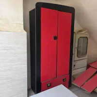 کمد لباسی و تخت خواب ۱ نفره