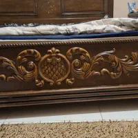 تخت دونفره چوبی|تخت و سرویس خواب|اصفهان, جلالیه|دیوار