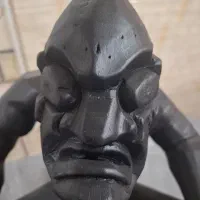 مجسمه چوبی تفکر مایا