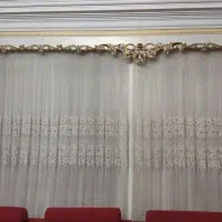 پرده پذیرائی به همراه کتیبه