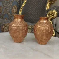 گلدان مسی عتیقه