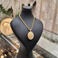 زنجیر میرو و پلاک آوا بدون اجرت فقط با ۶ درصد|جواهرات|رشت, فلسطین|دیوار