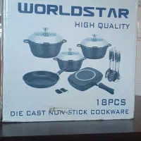 سرویس قابلمه 18 پارچه چدن