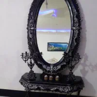 آینه کنسول و شمعدان