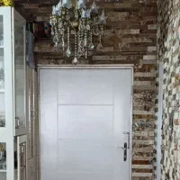 لوستر 5شاخه ده شعله با لامپ با کریستال|لوستر و چراغ آویز|رباط‌کریم, رباط‌کریم|دیوار