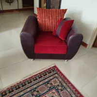 سرویس کامل مبل همراه میز وسط و سه عدد میز عسلی|مبلمان خانگی و میز عسلی|شاهین‌شهر, فردوسی|دیوار
