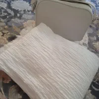 ست کیف و شال سفید