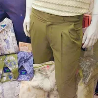 شلوار کمر انگلیسی پیلی دار