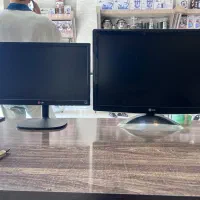 دو عدد مانیتور LG LED